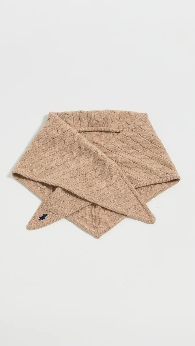 Polo Ralph Lauren Cable Triangle Scarf | Thumbnail 2