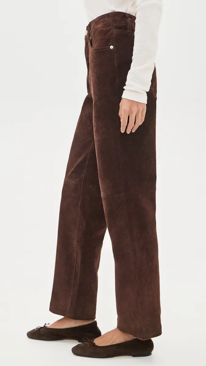 BLANKNYC Stanton Straight Leg Suede Pants | Thumbnail 4 BLANKNYC Stanton Straight Leg Suede Pants | Thumbnail 4