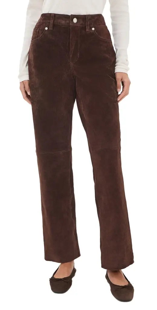 BLANKNYC Stanton Straight Leg Pants Brown | Image 1 BLANKNYC Stanton Straight Leg Pants Brown | Image 1