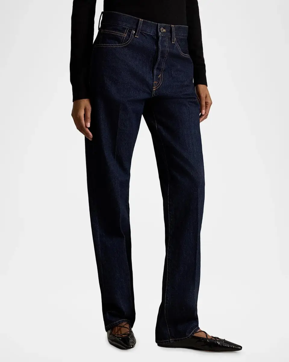 Polo Ralph Lauren Relaxed Straight-Leg Denim Jeans | Thumbnail 4 Polo Ralph Lauren Relaxed Straight-Leg Denim Jeans | Thumbnail 4
