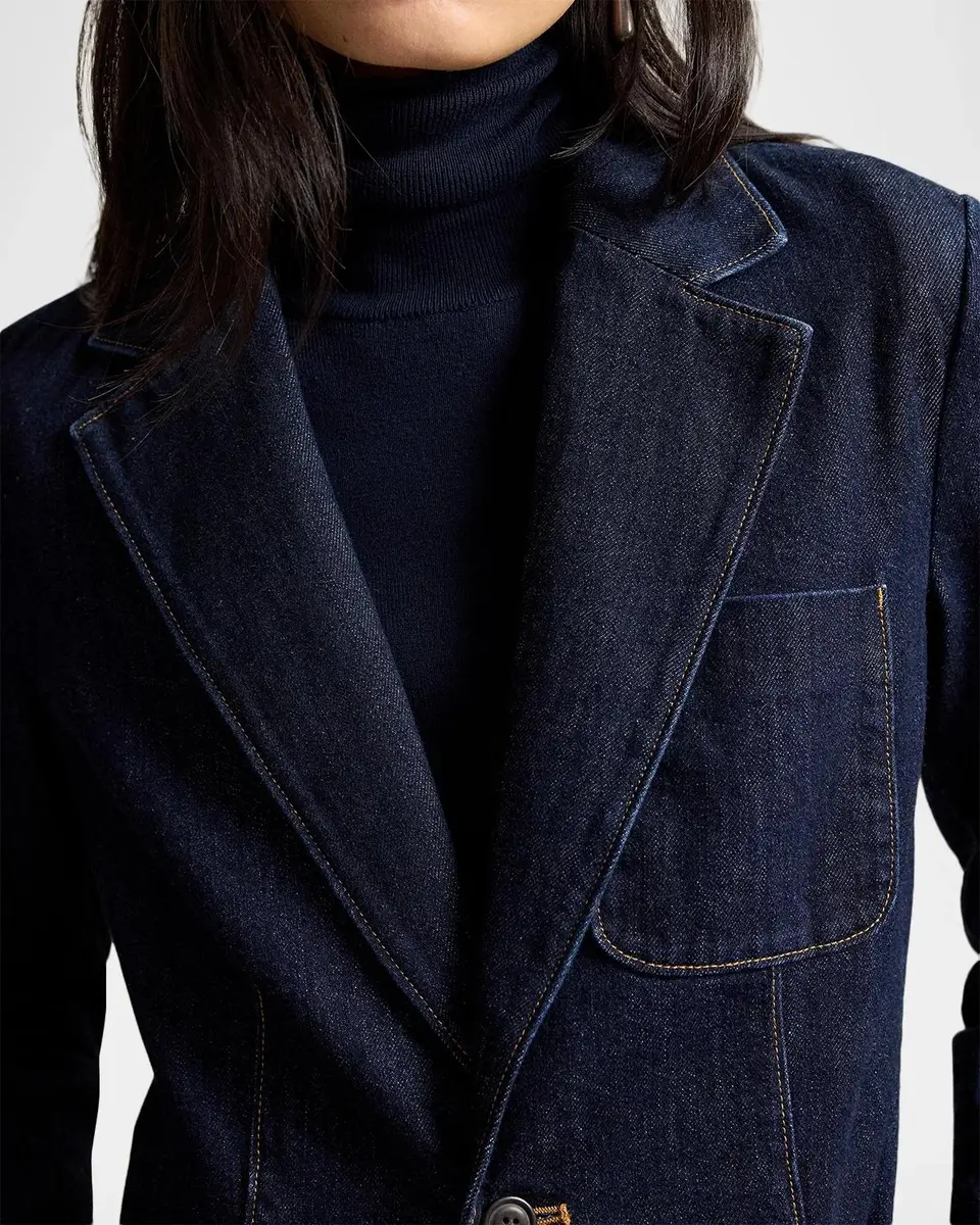 Polo Ralph Lauren Single-Button Denim Blazer | Thumbnail 5