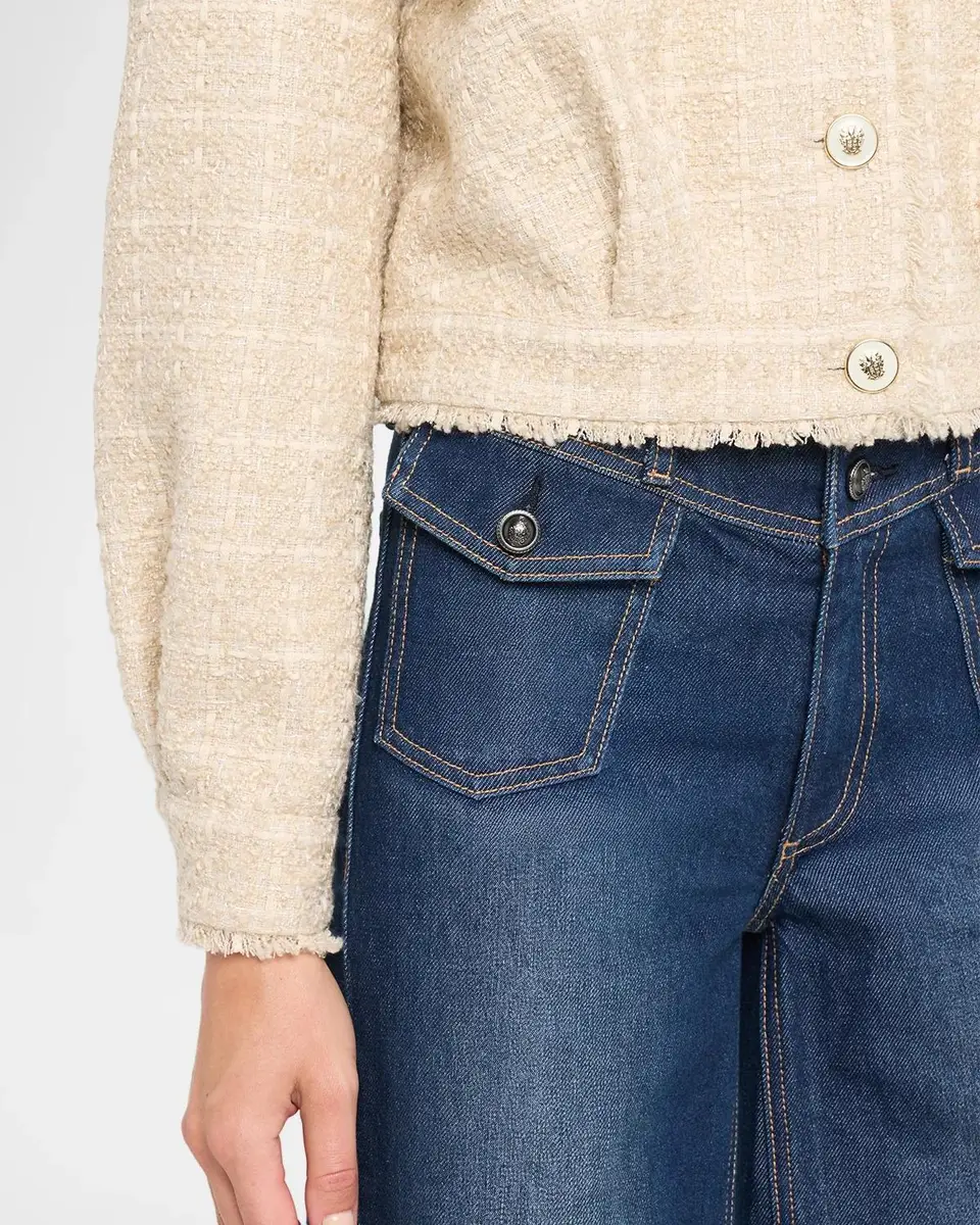 Ramy Brook Wendy Cropped Boucle Jacket | Thumbnail 5 Ramy Brook Wendy Cropped Boucle Jacket | Thumbnail 5
