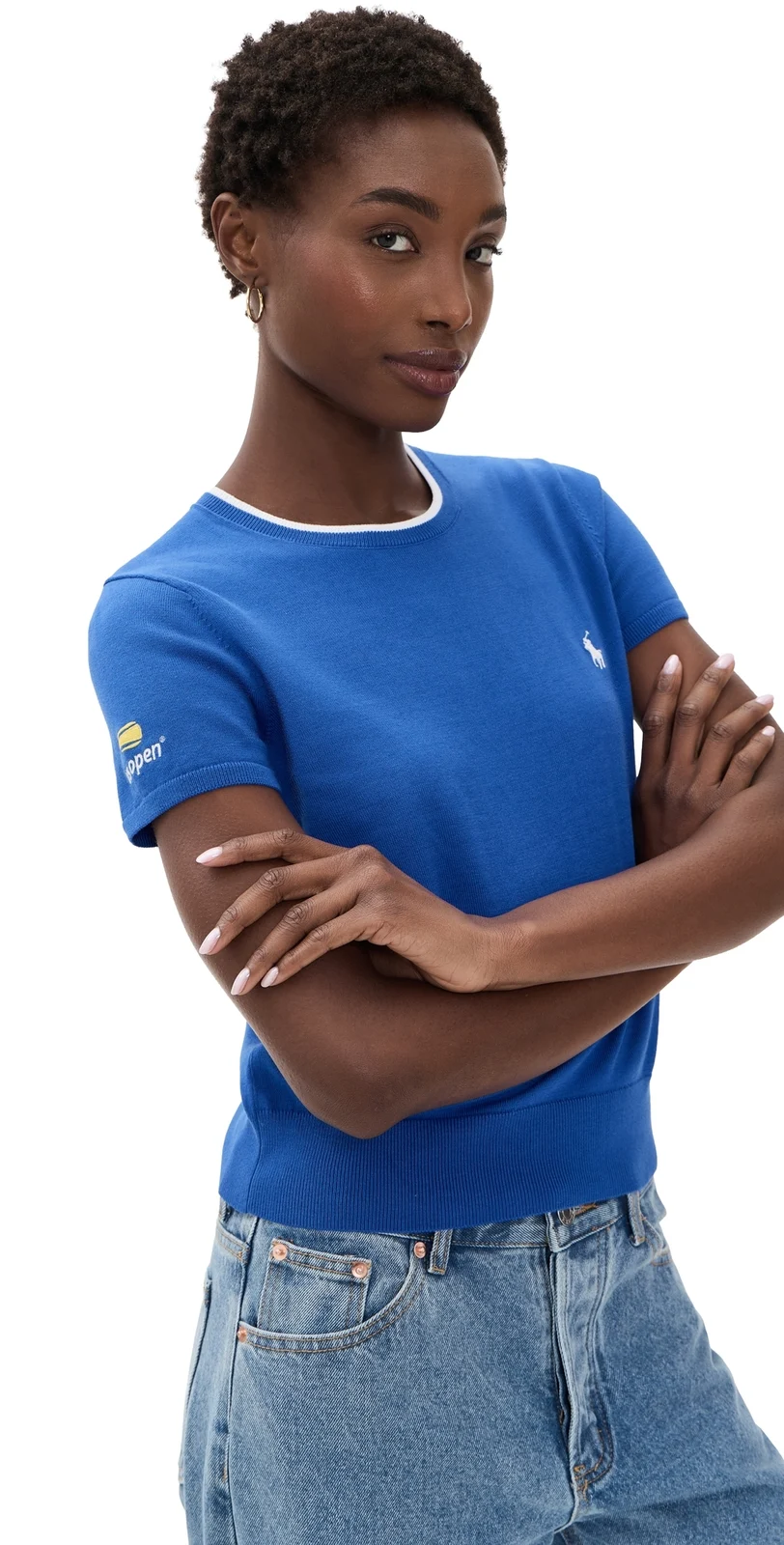 x US Open Knit Cotton Tee x US Open Knit Cotton Tee