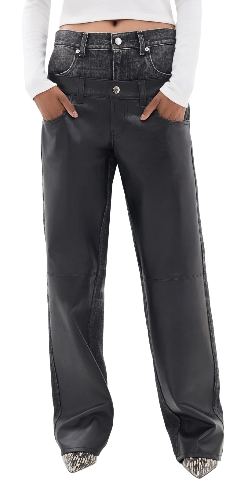 Haikure Bonnie Double Waistband Jeans