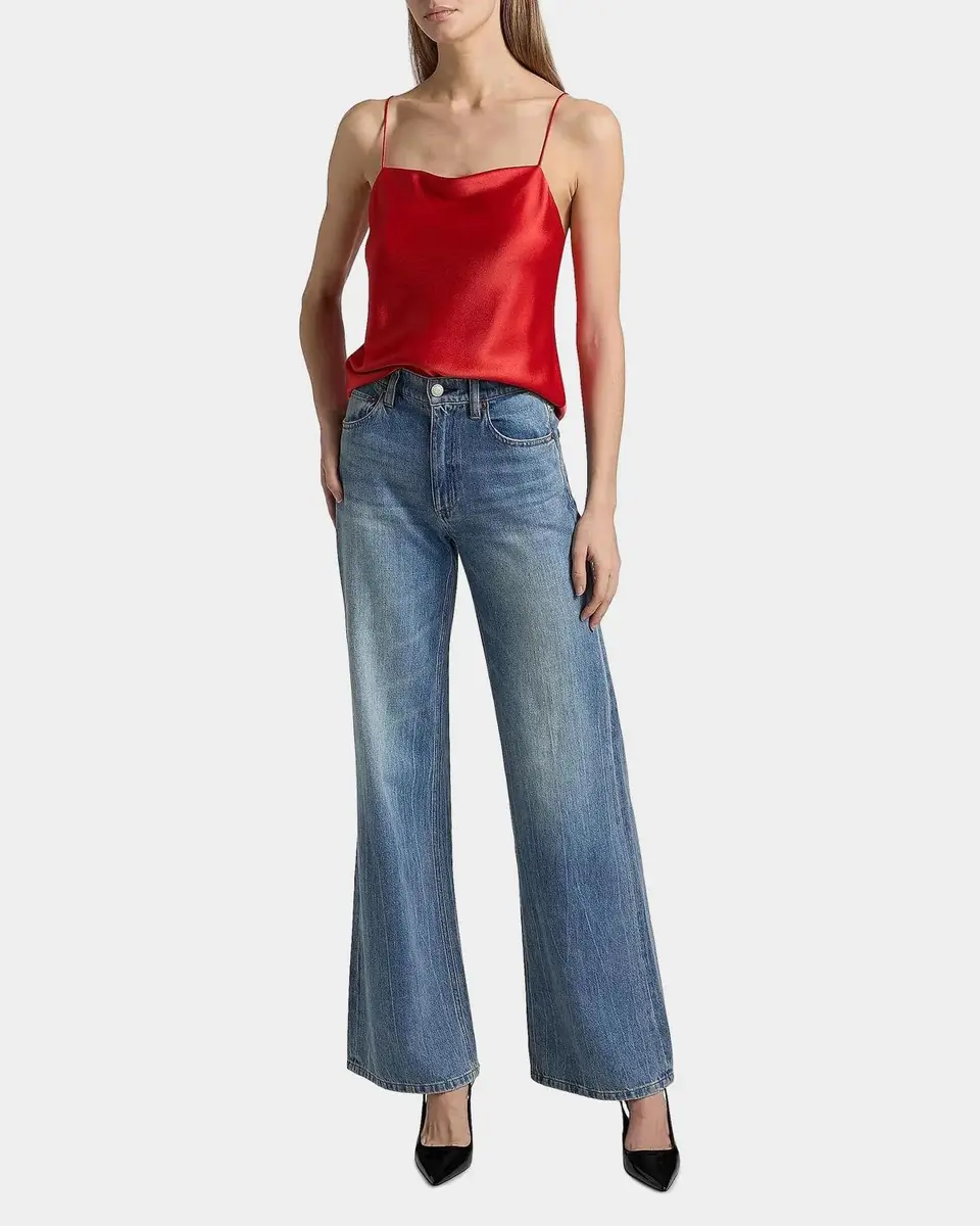 Alice + Olivia Harmon Drapey Slip Tank | Thumbnail 2 Alice + Olivia Harmon Drapey Slip Tank | Thumbnail 2