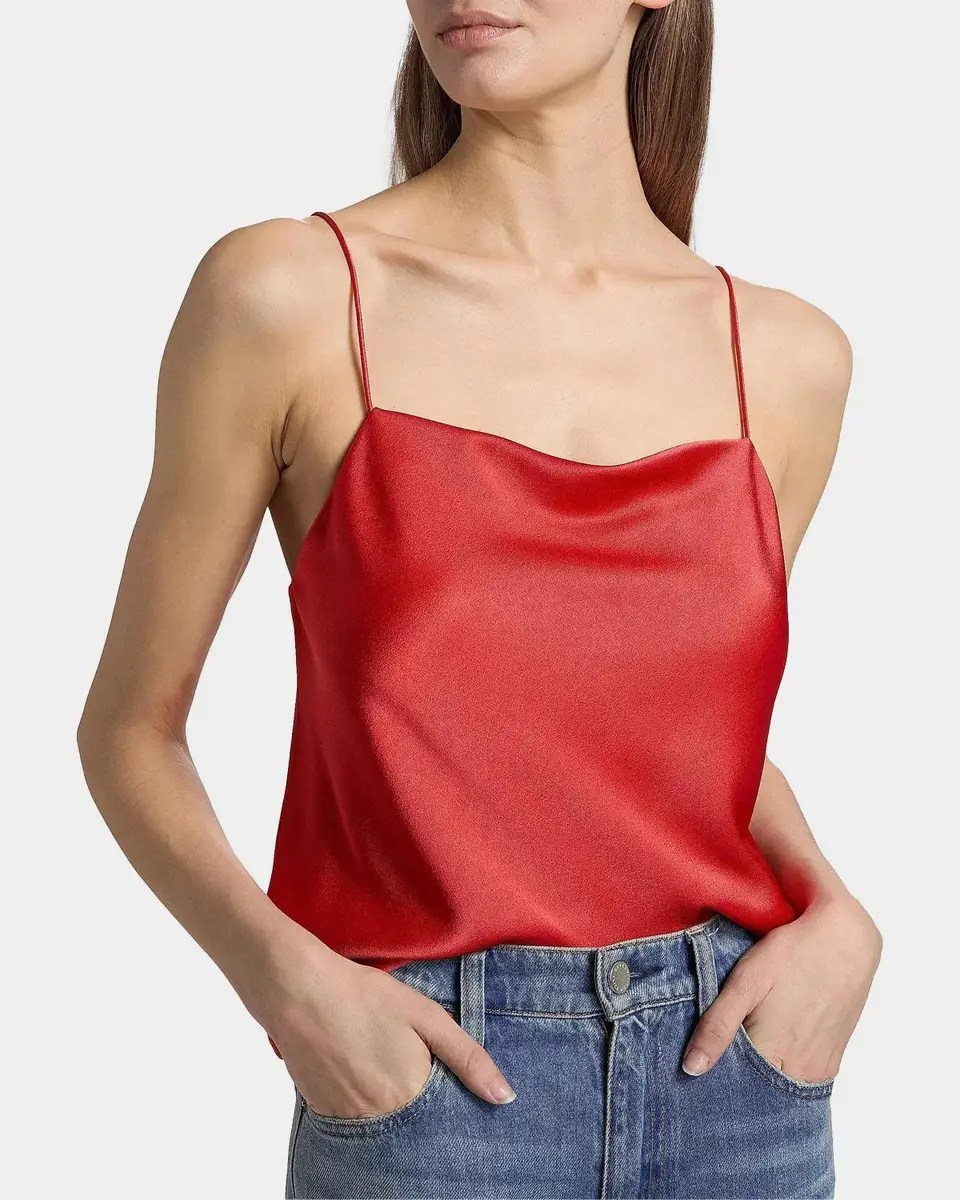 Alice + Olivia Harmon Drapey Slip Tank | Thumbnail 5 Alice + Olivia Harmon Drapey Slip Tank | Thumbnail 5