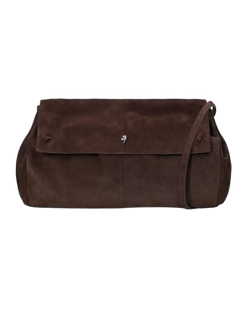 Staud Cy Oversized Suede Crossbody Bag | Image 1 Staud Cy Oversized Suede Crossbody Bag | Image 1