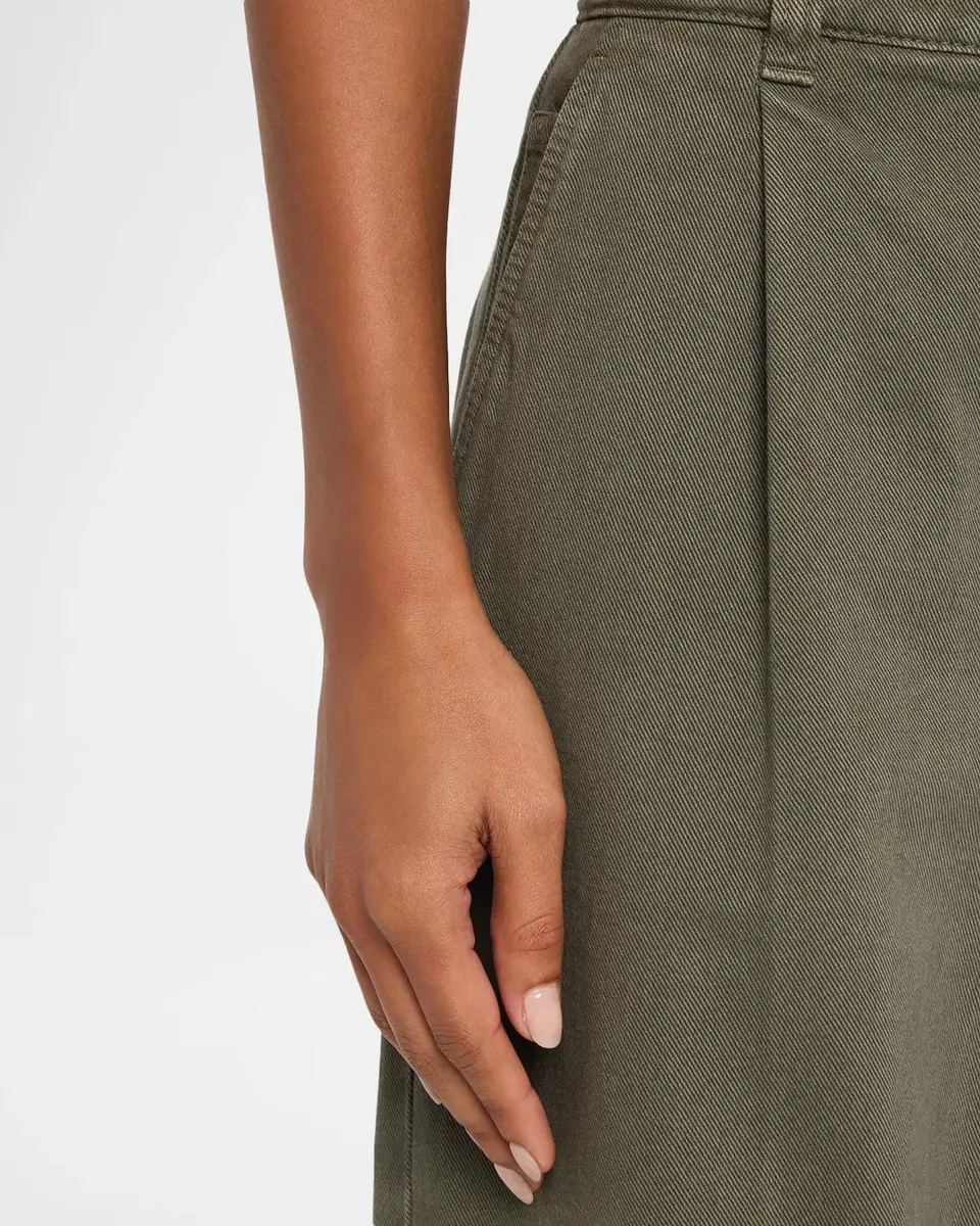 Brunello Cucinelli Garment Dye Straight-Leg Ankle Pants | Thumbnail 5 Brunello Cucinelli Garment Dye Straight-Leg Ankle Pants | Thumbnail 5