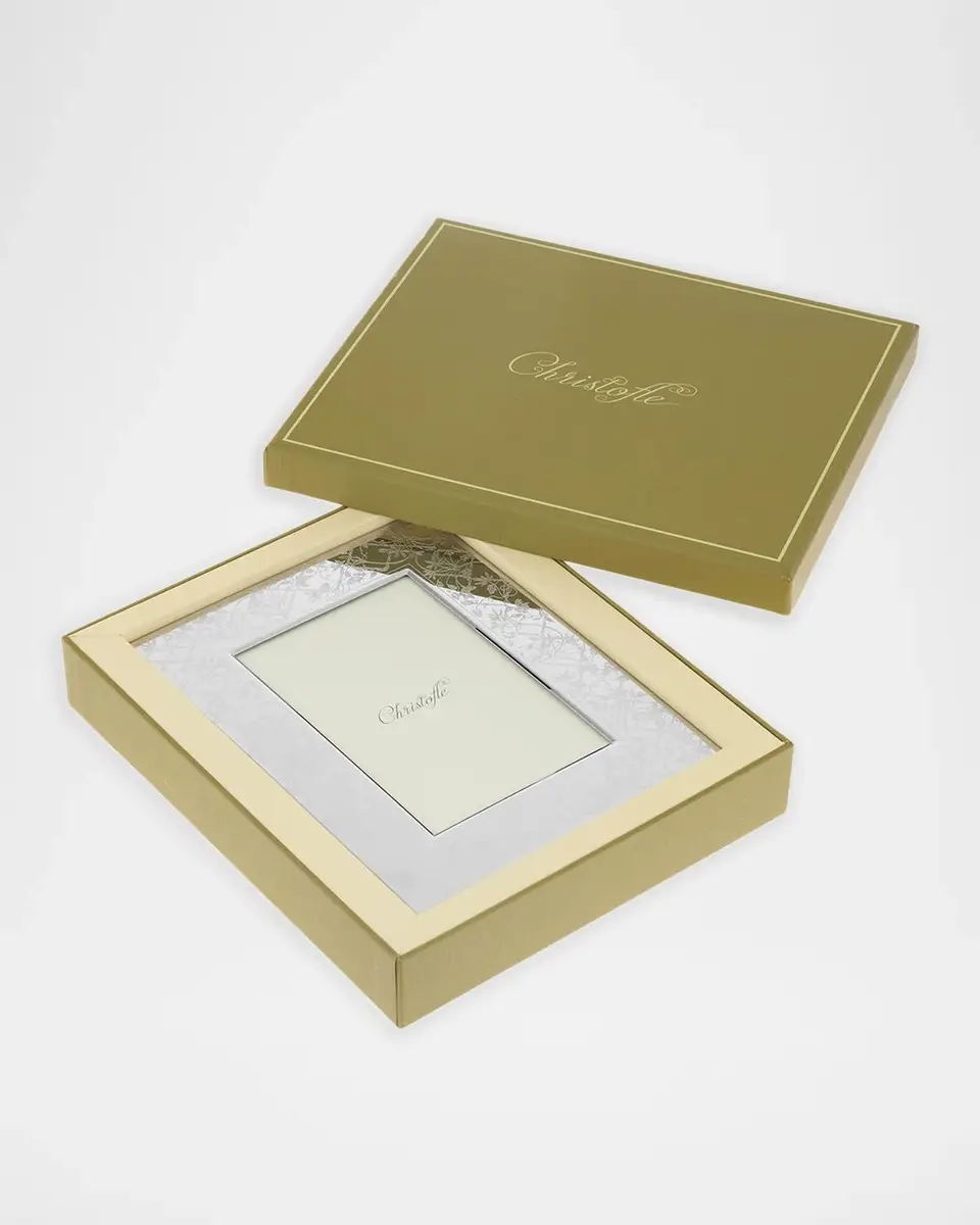 Christofle Les Fables Stainless Steel Frame, 4" x 6" | Thumbnail 2