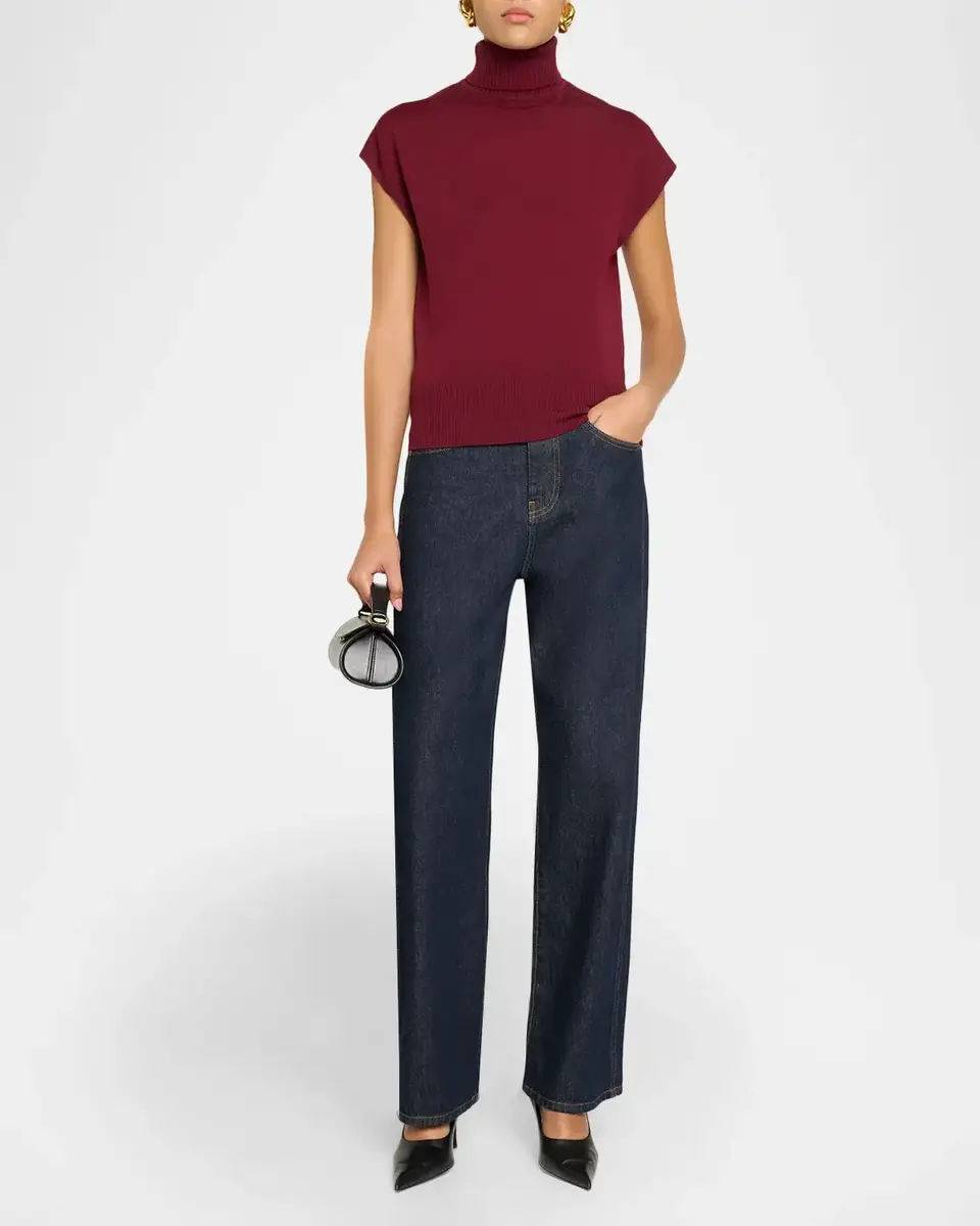 Ramy Brook Natalie Cap-Sleeve Wool Sweater | Thumbnail 2 Ramy Brook Natalie Cap-Sleeve Wool Sweater | Thumbnail 2