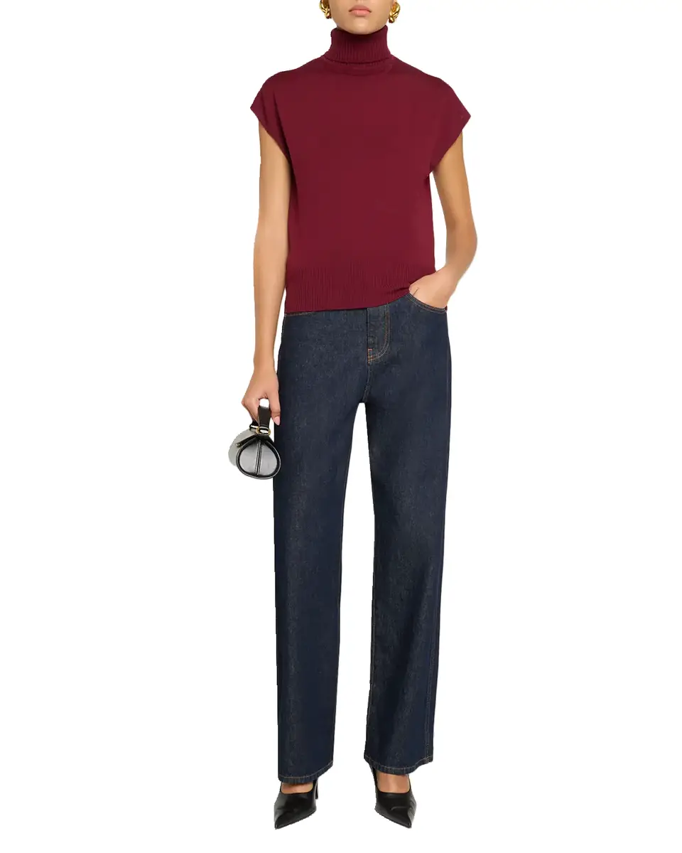 Ramy Brook Natalie Cap-Sleeve Wool Sweater | Thumbnail 6 Ramy Brook Natalie Cap-Sleeve Wool Sweater | Thumbnail 6