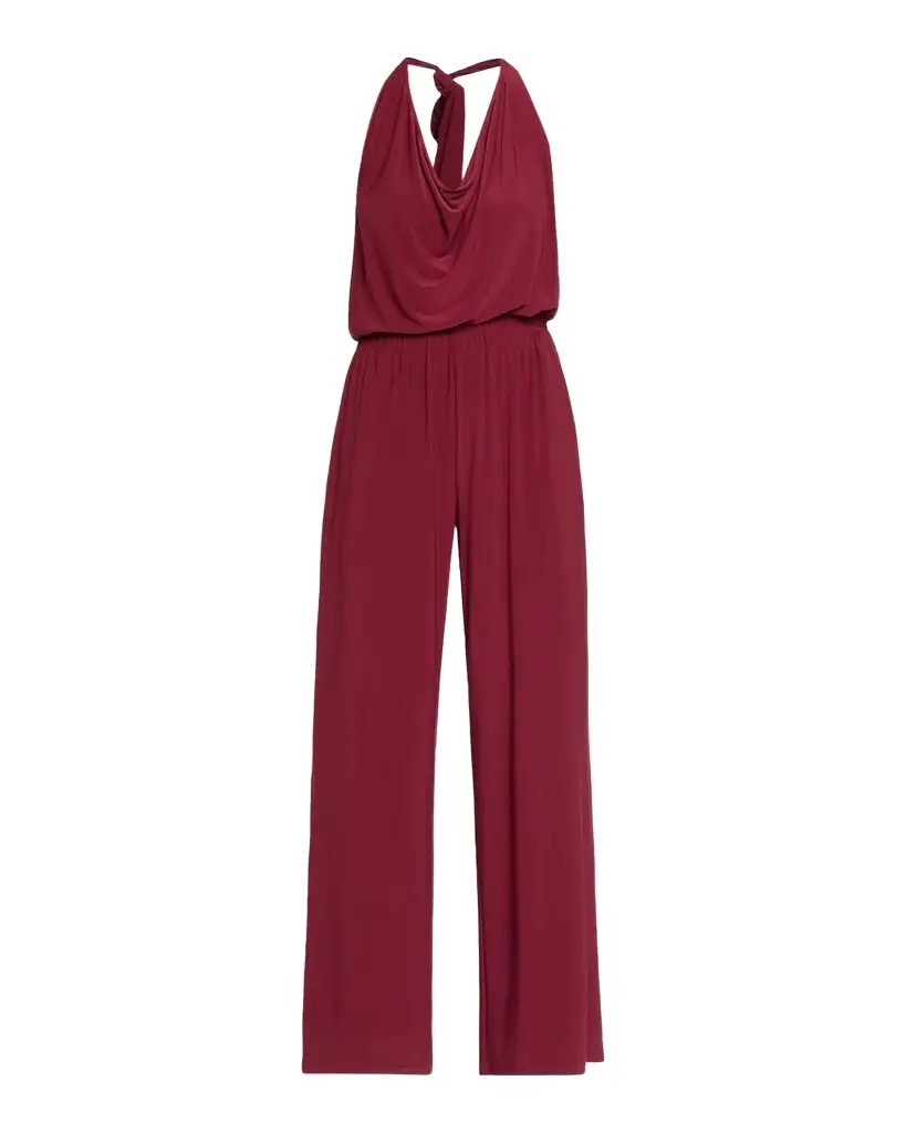 Ramy Brook Stephanie Halterneck Jersey Jumpsuit