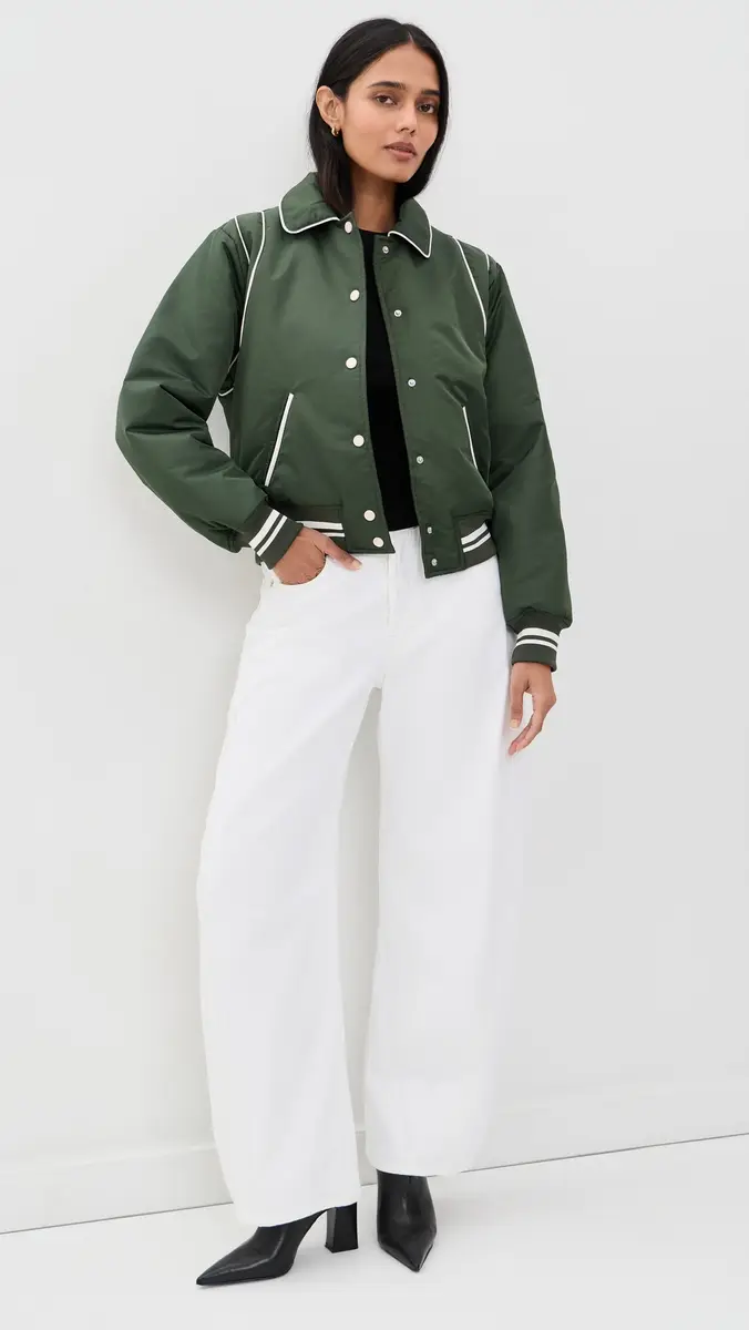 BLANKNYC Game Face Bomber Jacket | Thumbnail 5 BLANKNYC Game Face Bomber Jacket | Thumbnail 5