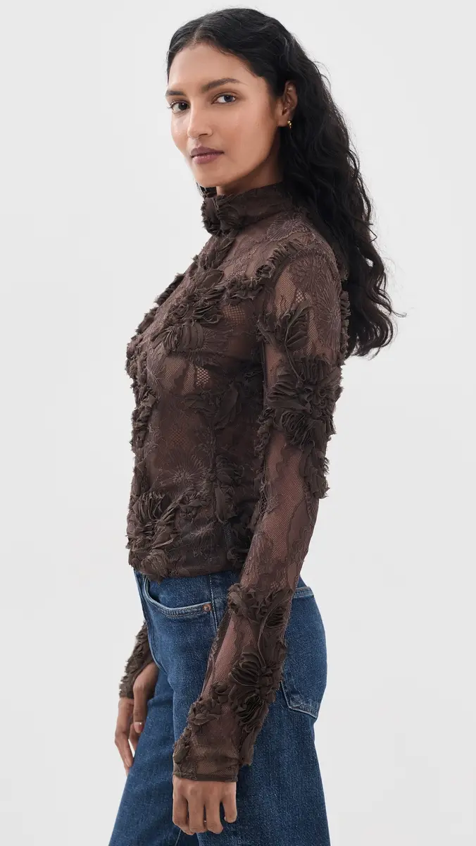 Aknvas Freja Lace Top | Thumbnail 4