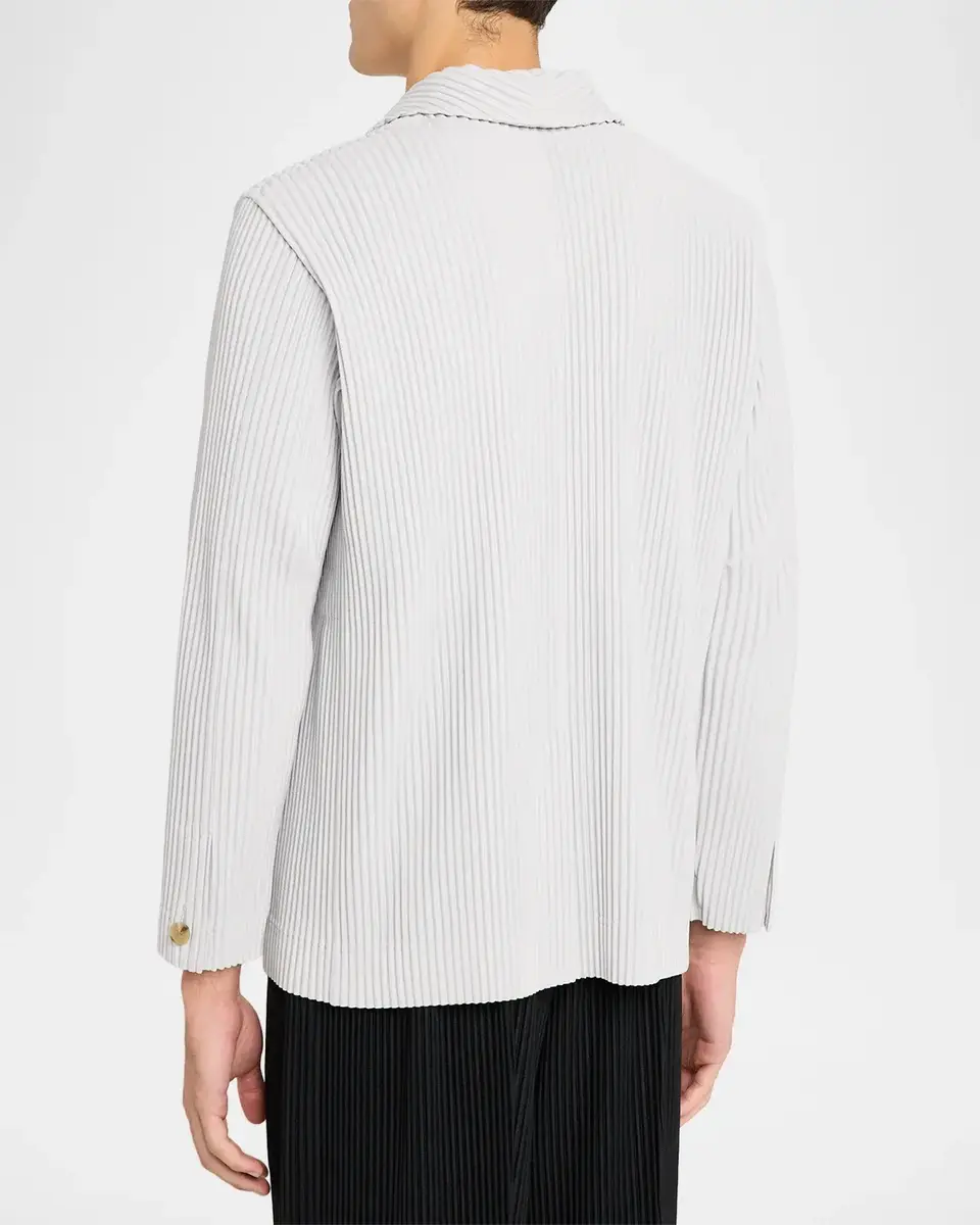 Homme Plissé Issey Miyake Pleated Knit Blazer | Thumbnail 3 Homme Plissé Issey Miyake Pleated Knit Blazer | Thumbnail 3