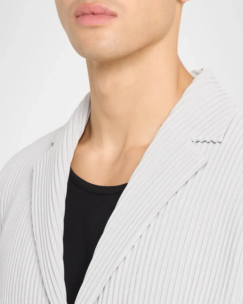 Homme Plissé Issey Miyake Pleated Knit Blazer | Thumbnail 8 Homme Plissé Issey Miyake Pleated Knit Blazer | Thumbnail 8