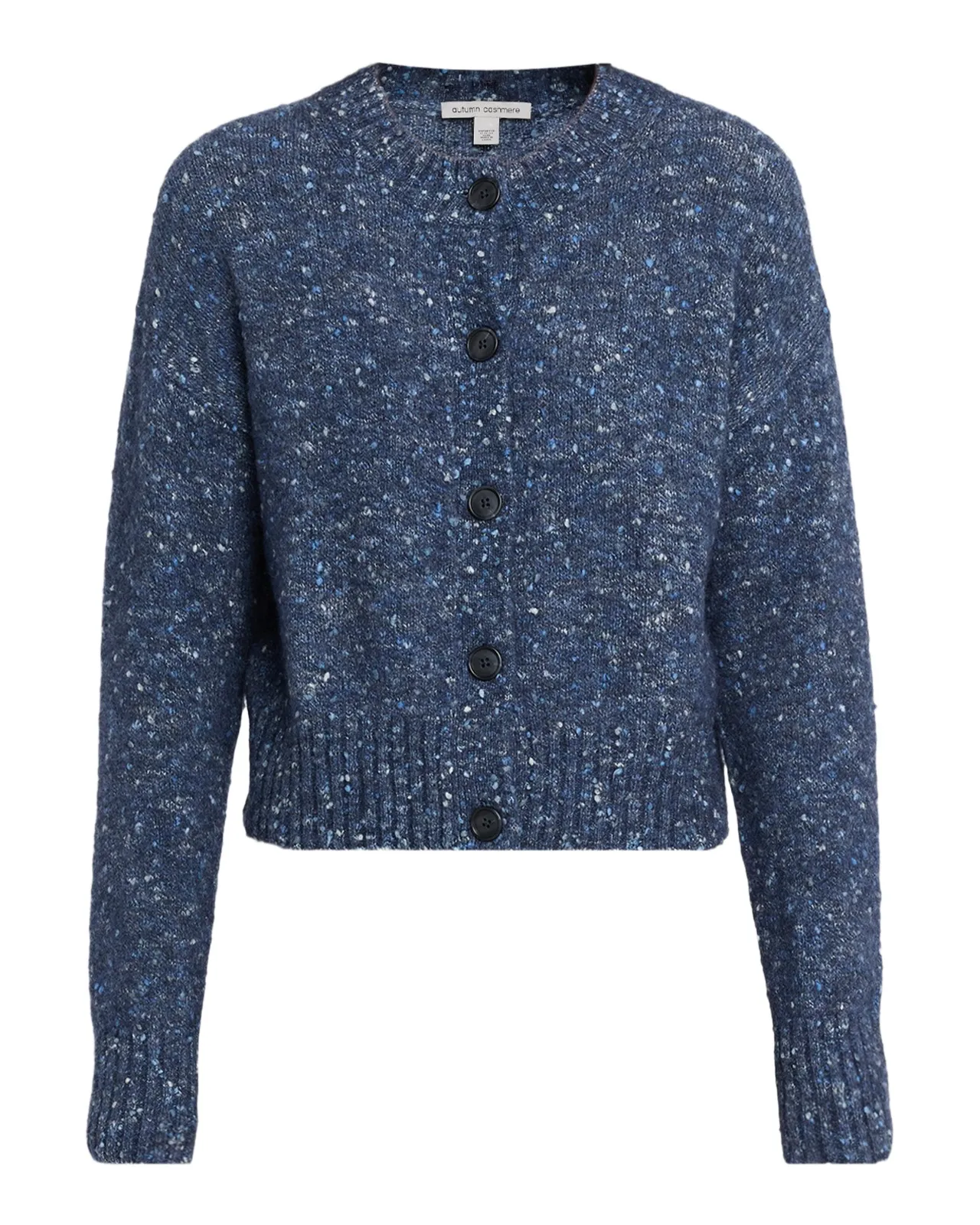 Cropped Donegal Boucle Cardigan Cropped Donegal Boucle Cardigan