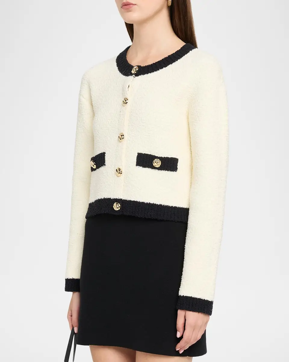 Generation Love Erica Boucle Cardigan | Thumbnail 4 Generation Love Erica Boucle Cardigan | Thumbnail 4