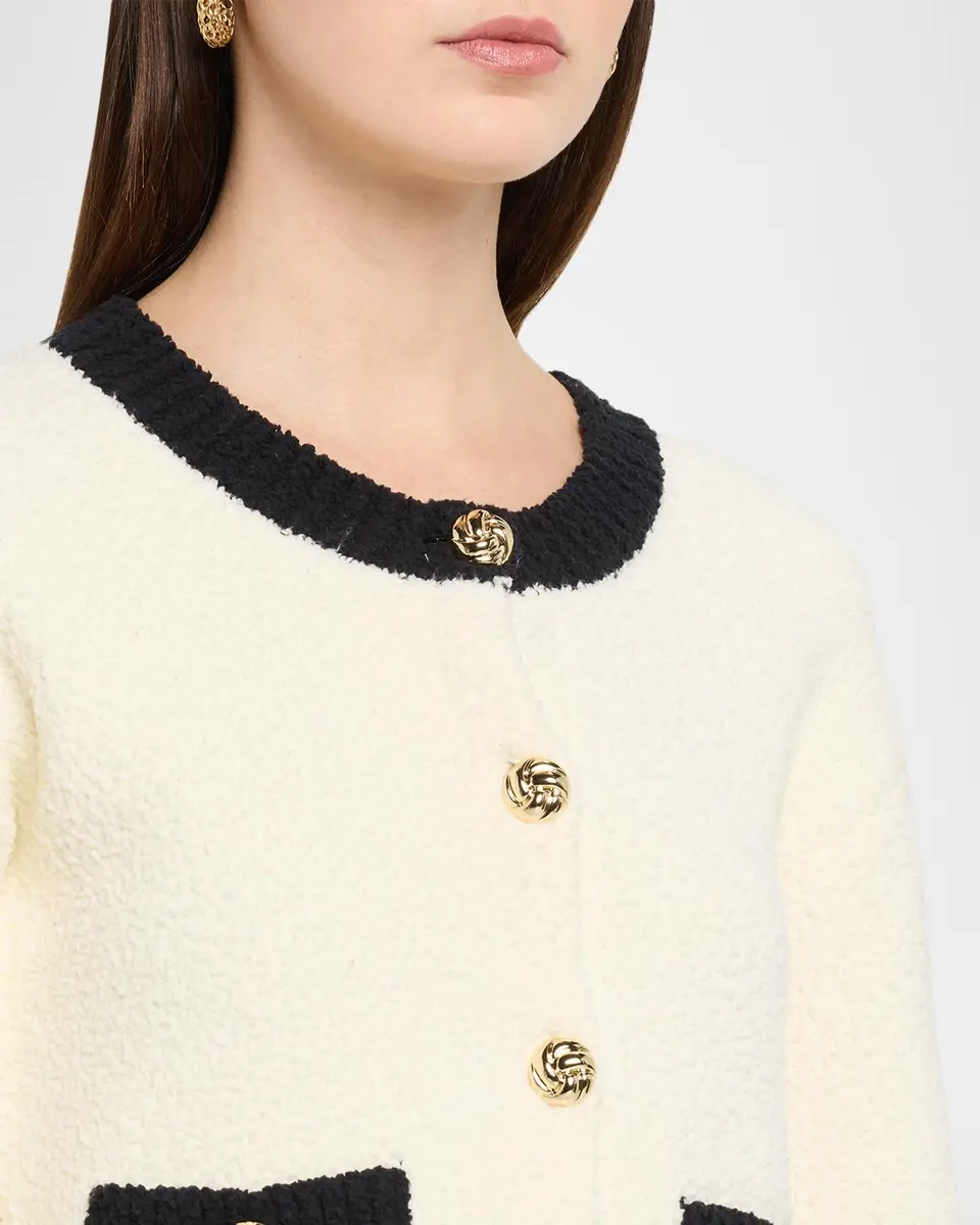 Generation Love Erica Boucle Cardigan | Thumbnail 5 Generation Love Erica Boucle Cardigan | Thumbnail 5