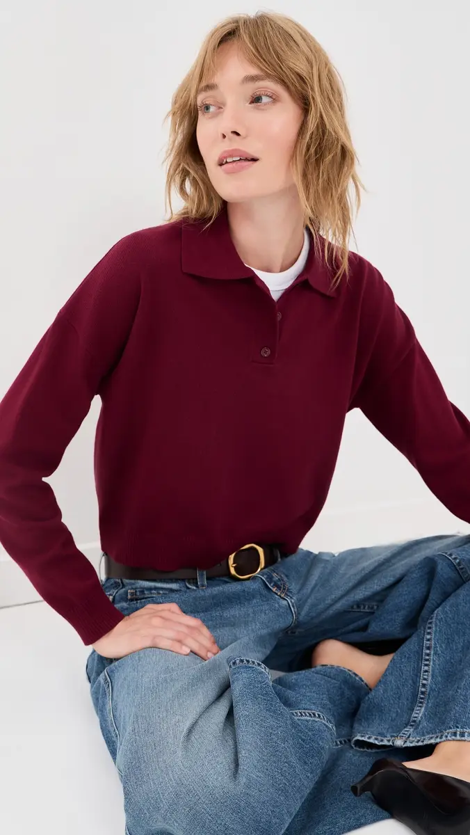 LE BOP Zadie Cropped Polo | Thumbnail 2
