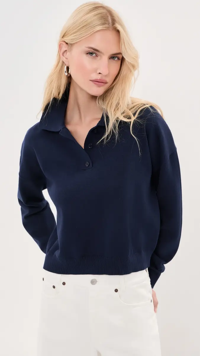 LE BOP Zadie Cropped Polo | Thumbnail 2