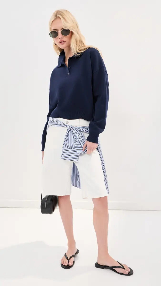 LE BOP Zadie Cropped Polo | Thumbnail 5