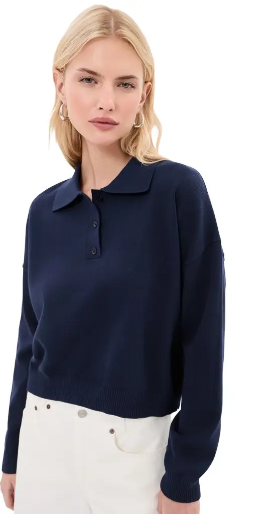 LE BOP Zadie Cropped Polo