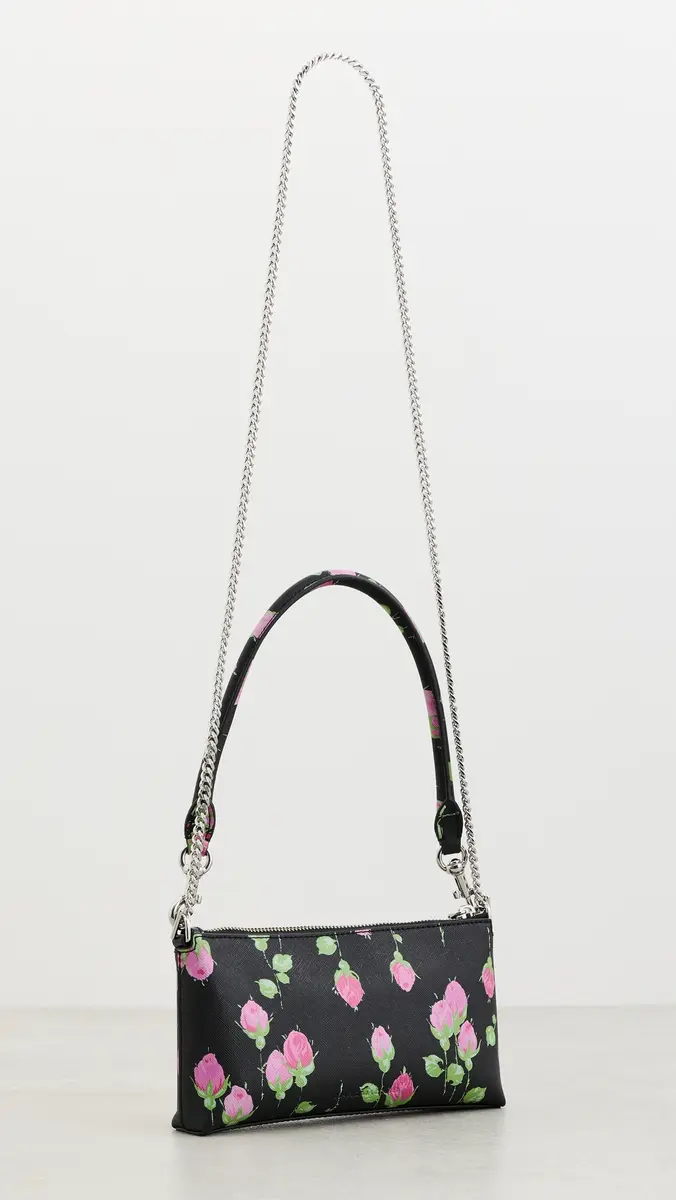 Marc Jacobs Snapshot Convertible Shoulder Bag In Vintage Floral Black multi | Thumbnail 4