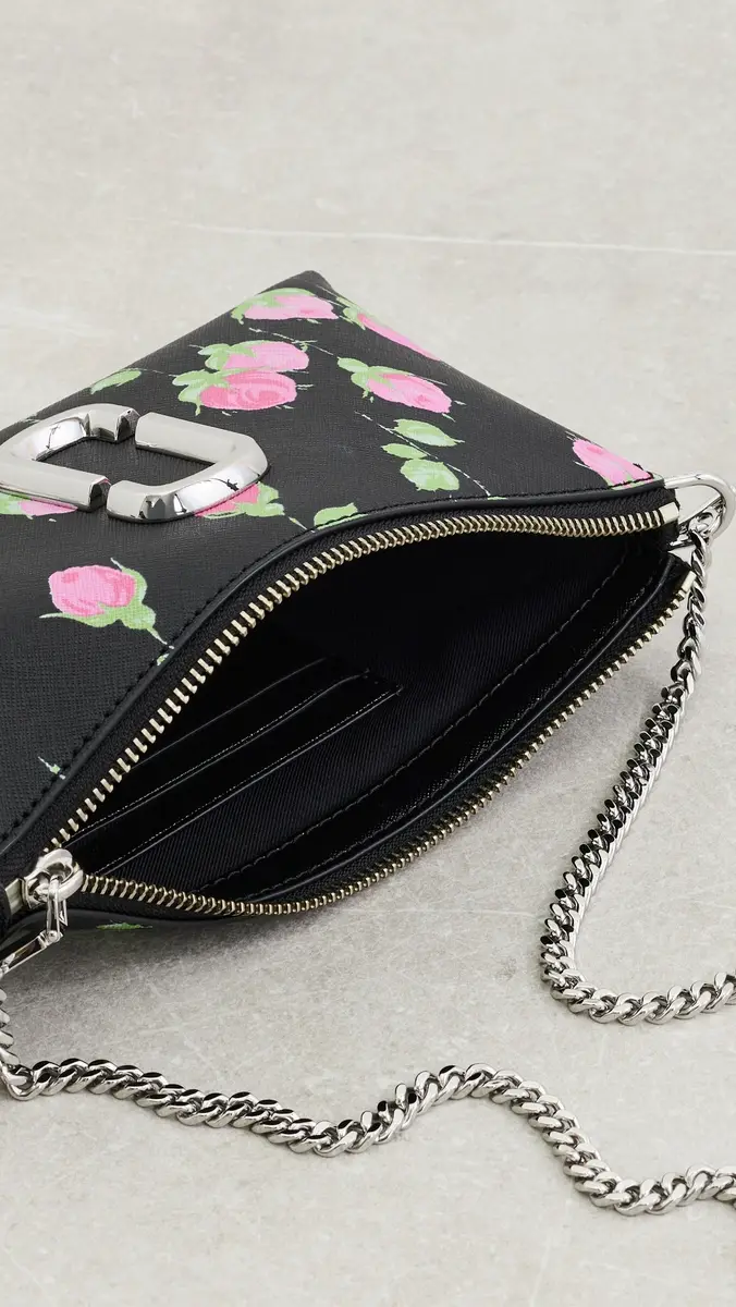 Marc Jacobs Snapshot Convertible Shoulder Bag In Vintage Floral Black multi | Thumbnail 6