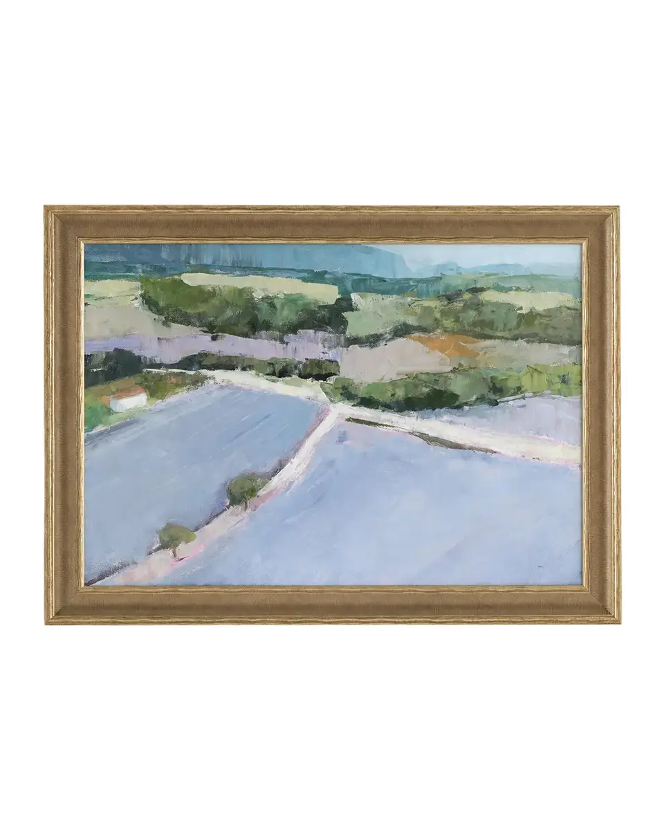 John-Richard Collection "Lavender Farm" Framed Giclee by Janet Dyer | Thumbnail 2 John-Richard Collection "Lavender Farm" Framed Giclee by Janet Dyer | Thumbnail 2