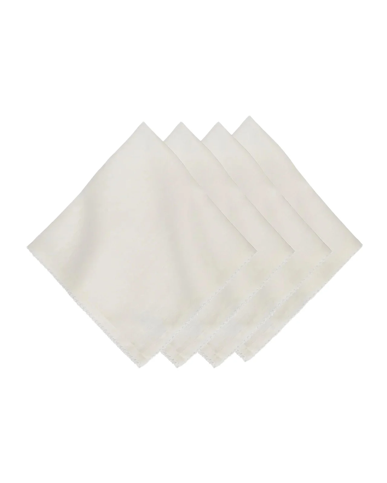 Juliska Berry Scallop Napkins, Set of 4
