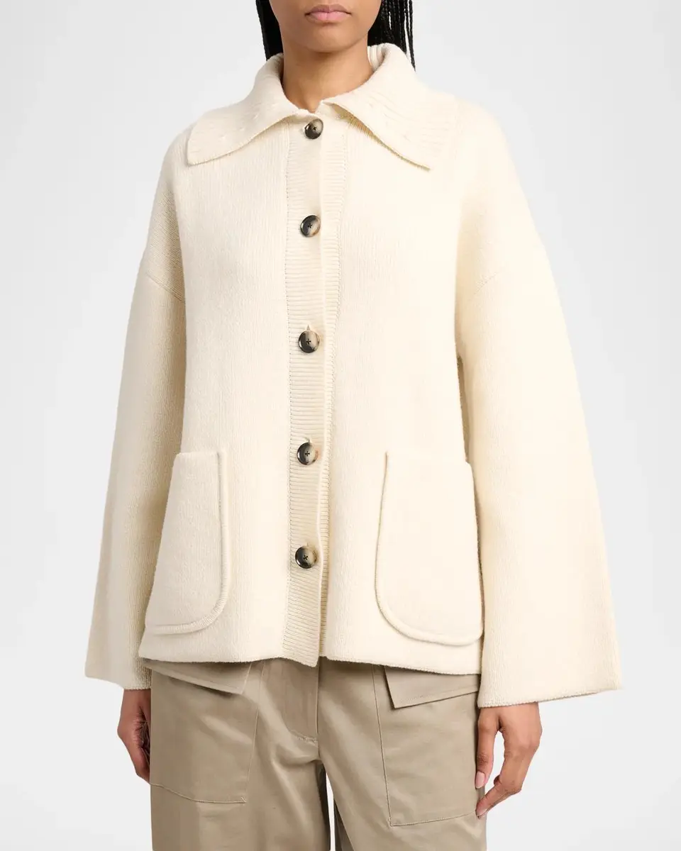 Proenza Schouler White Label Nelly Merino Wool Jacket | Thumbnail 3 Proenza Schouler White Label Nelly Merino Wool Jacket | Thumbnail 3