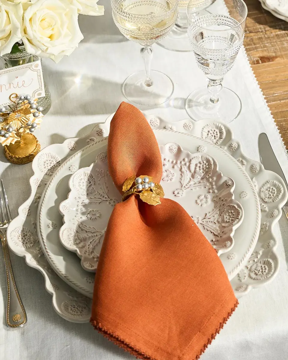 Juliska Berry Scallop Napkins, Set of 4 | Thumbnail 6