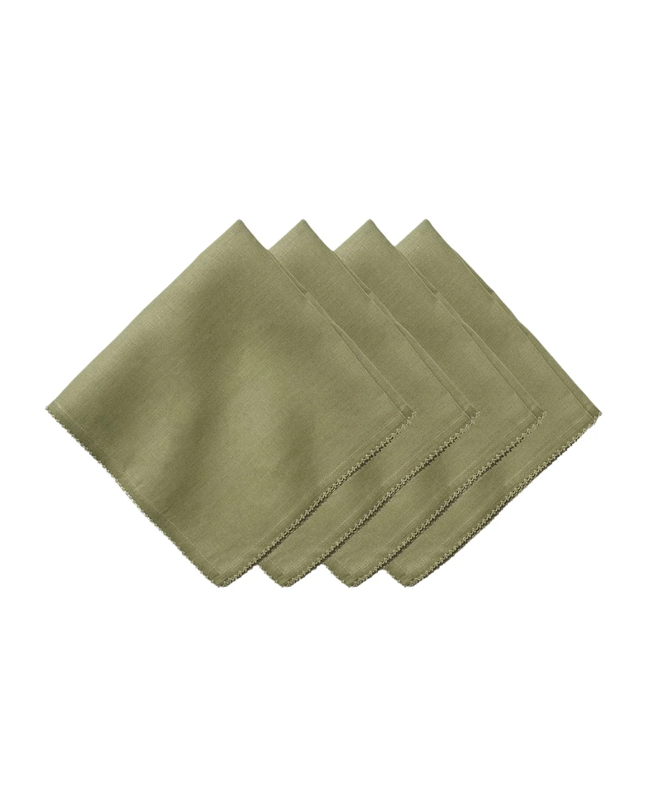 Juliska Berry Scallop Napkins, Set of 4