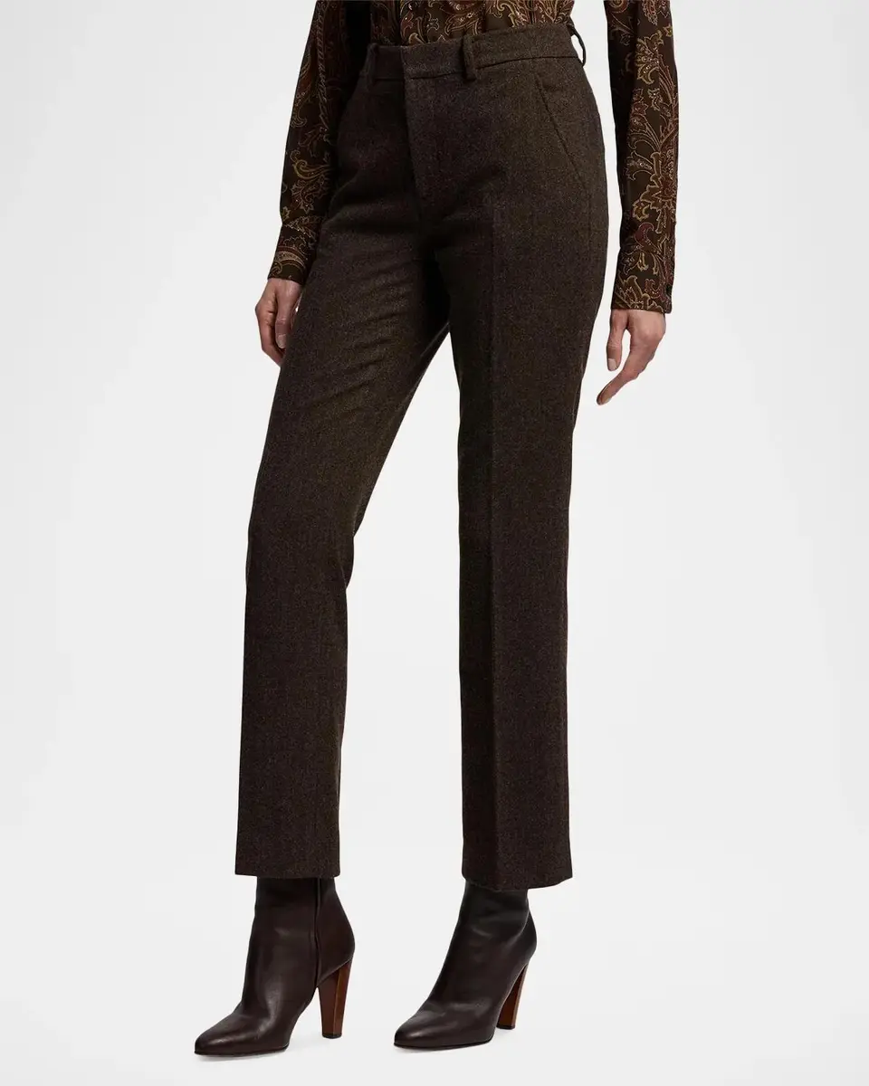 Ralph Lauren Collection Andrey Striped Herringbone Pants | Thumbnail 6 Ralph Lauren Collection Andrey Striped Herringbone Pants | Thumbnail 6