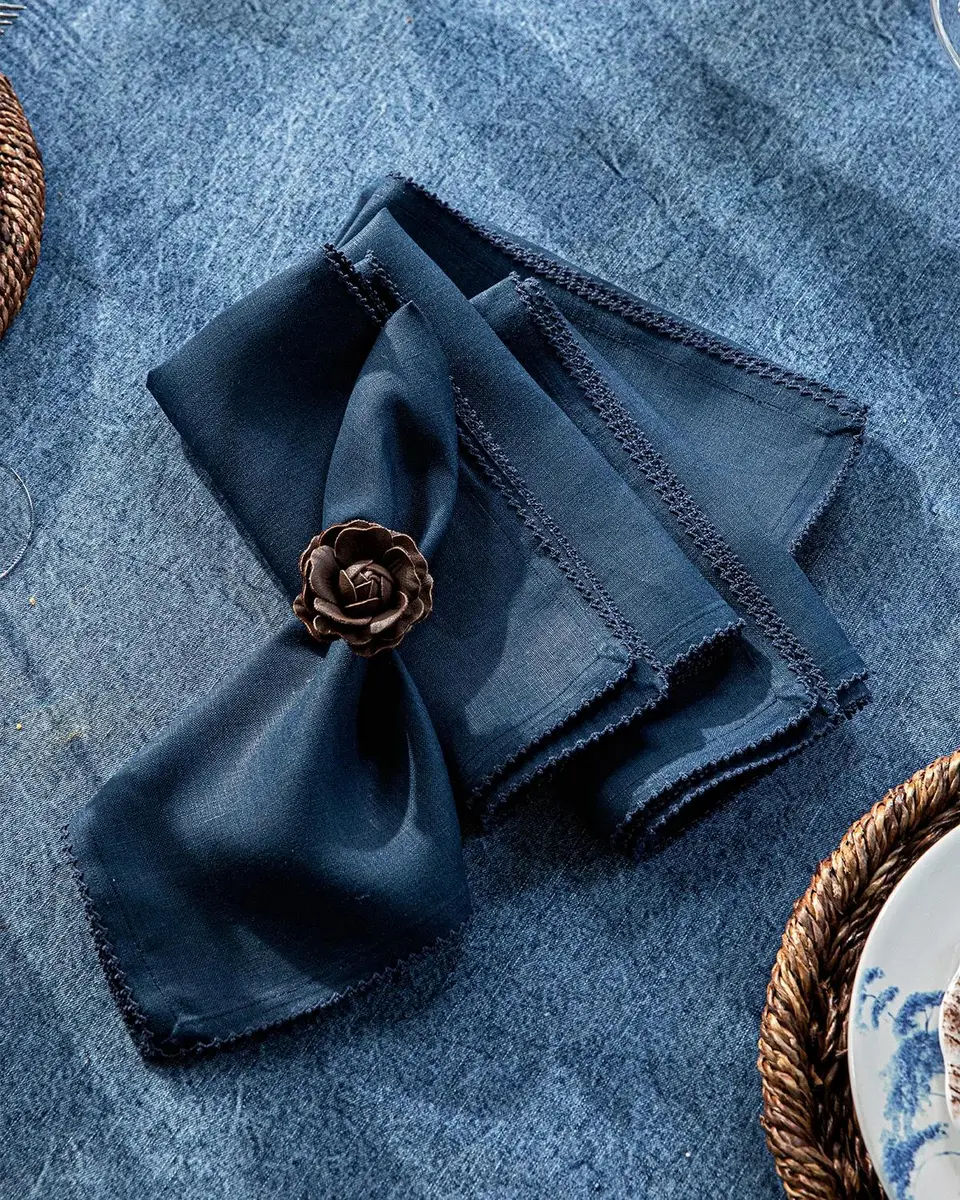 Juliska Berry Scallop Napkins, Set of 4 | Thumbnail 4