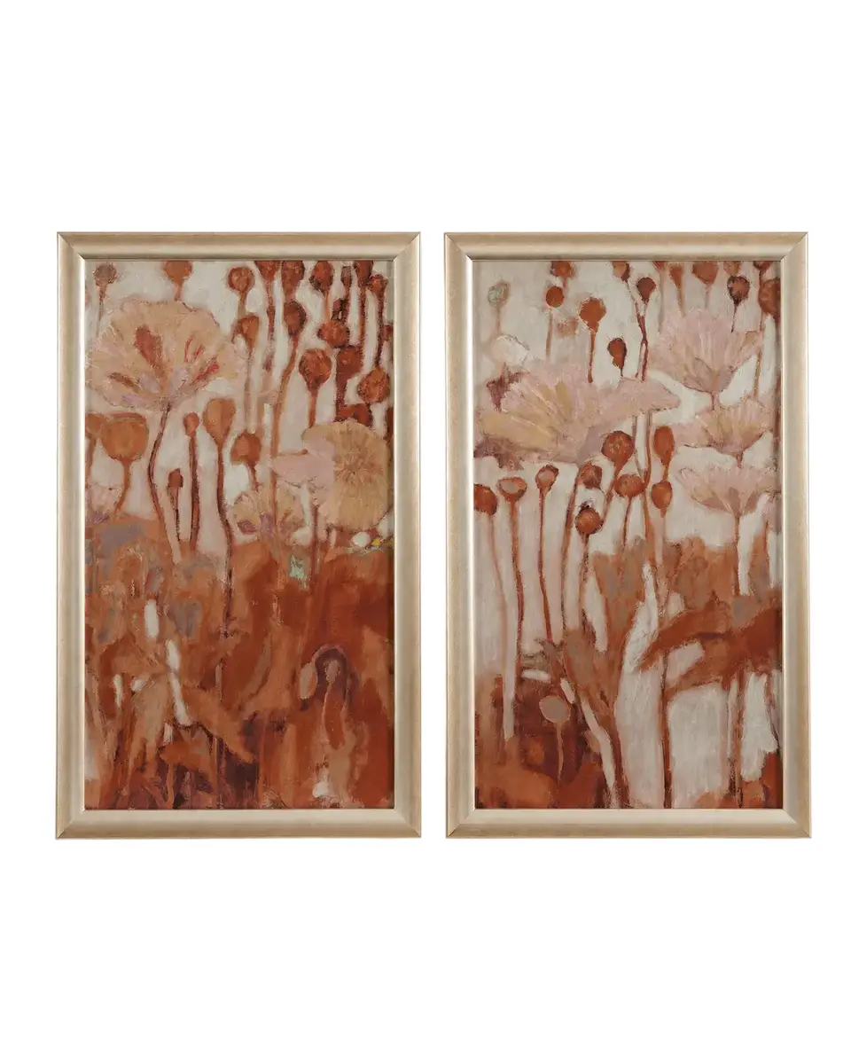 John-Richard Collection "Poppies No. 1-2" Framed Giclee Diptych by Mary Pratt | Thumbnail 2 John-Richard Collection "Poppies No. 1-2" Framed Giclee Diptych by Mary Pratt | Thumbnail 2