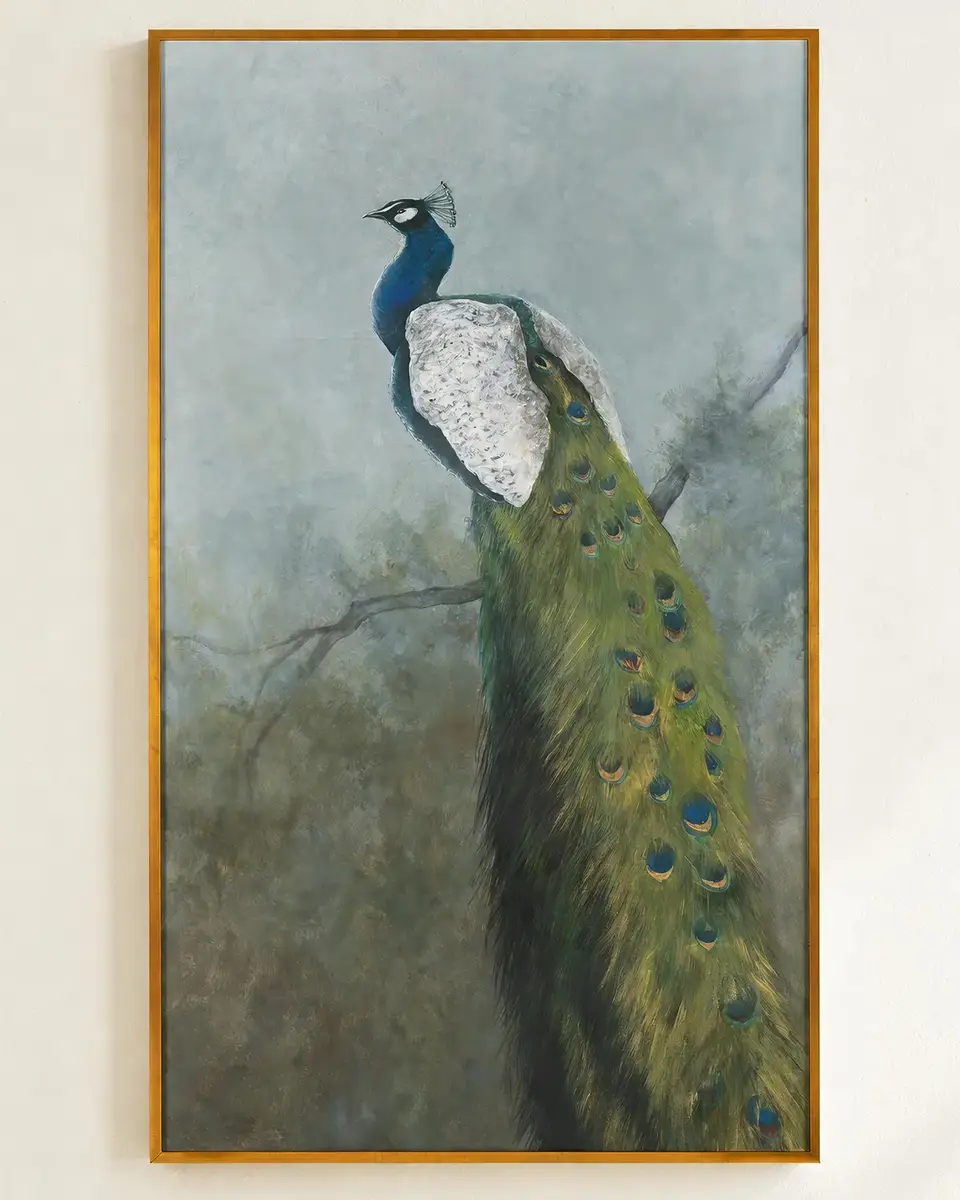 John-Richard Collection "Pavone, Small" Framed Giclee by Debra Ferrari | Thumbnail 2 John-Richard Collection "Pavone, Small" Framed Giclee by Debra Ferrari | Thumbnail 2