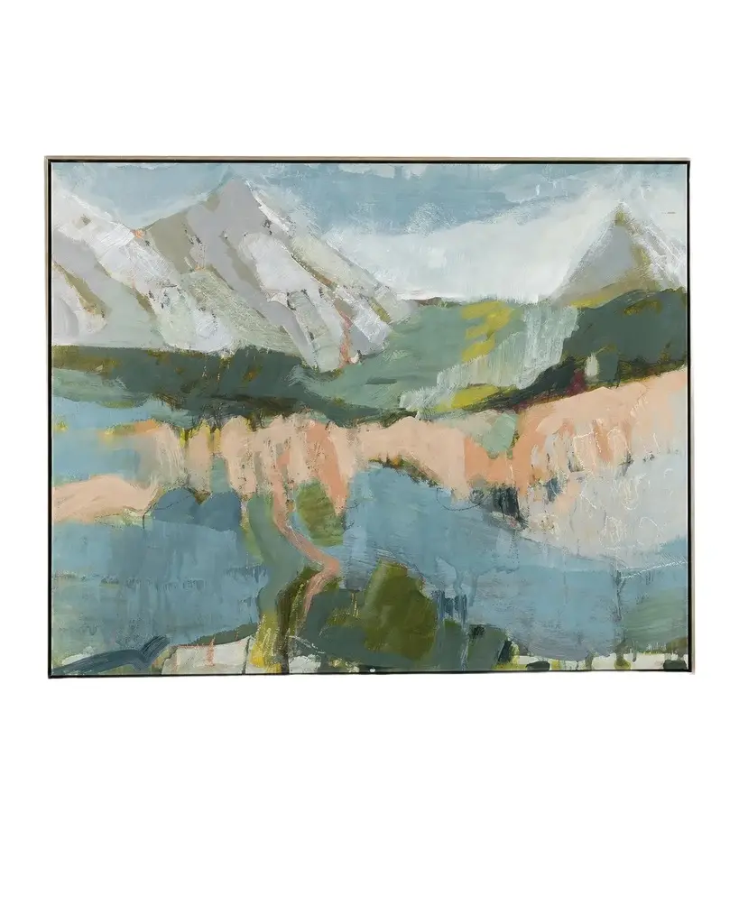 John-Richard Collection "Peaks, Large" Framed Giclee by Shelley Bolton | Image 1 John-Richard Collection "Peaks, Large" Framed Giclee by Shelley Bolton | Image 1