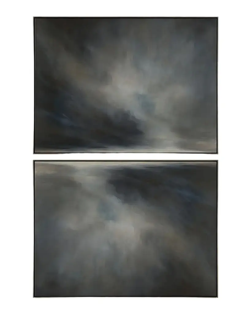 John-Richard Collection "Big Sky No. 1-2, Large" Framed Giclee Diptych by Debra Ferrari