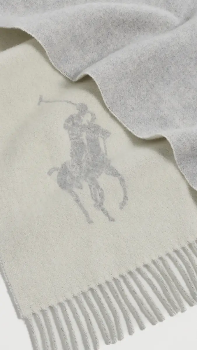Polo Ralph Lauren Polo Player Wool Scarf | Thumbnail 3 Polo Ralph Lauren Polo Player Wool Scarf | Thumbnail 3
