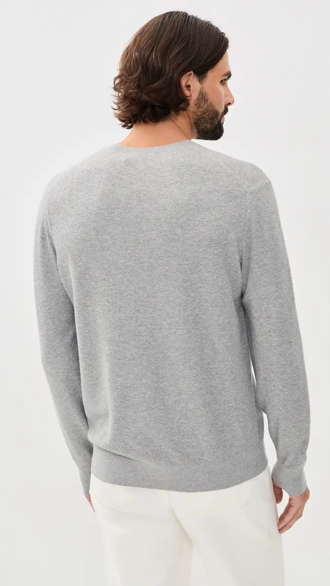 Theory Riland Light Bilen Crewneck | Thumbnail 3 Theory Riland Light Bilen Crewneck | Thumbnail 3