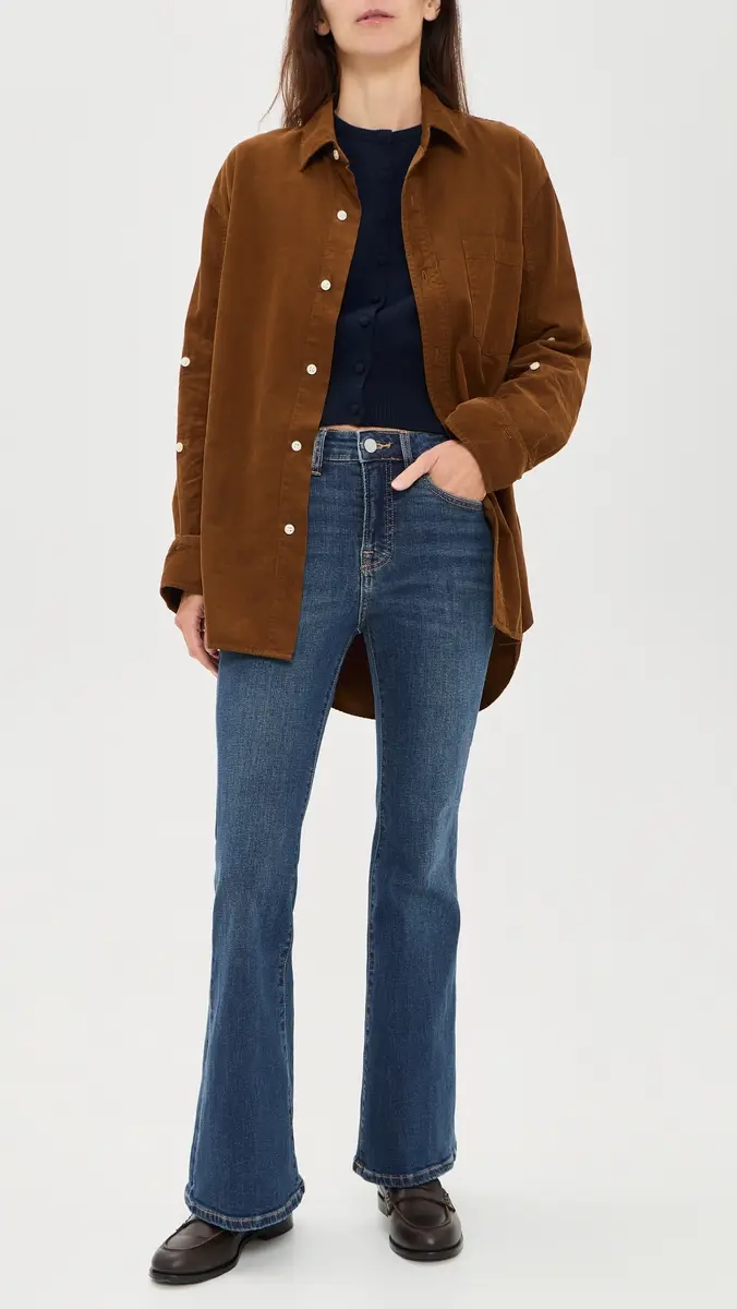 GOOD AMERICAN Good Petite Flare Jeans | Thumbnail 5 GOOD AMERICAN Good Petite Flare Jeans | Thumbnail 5