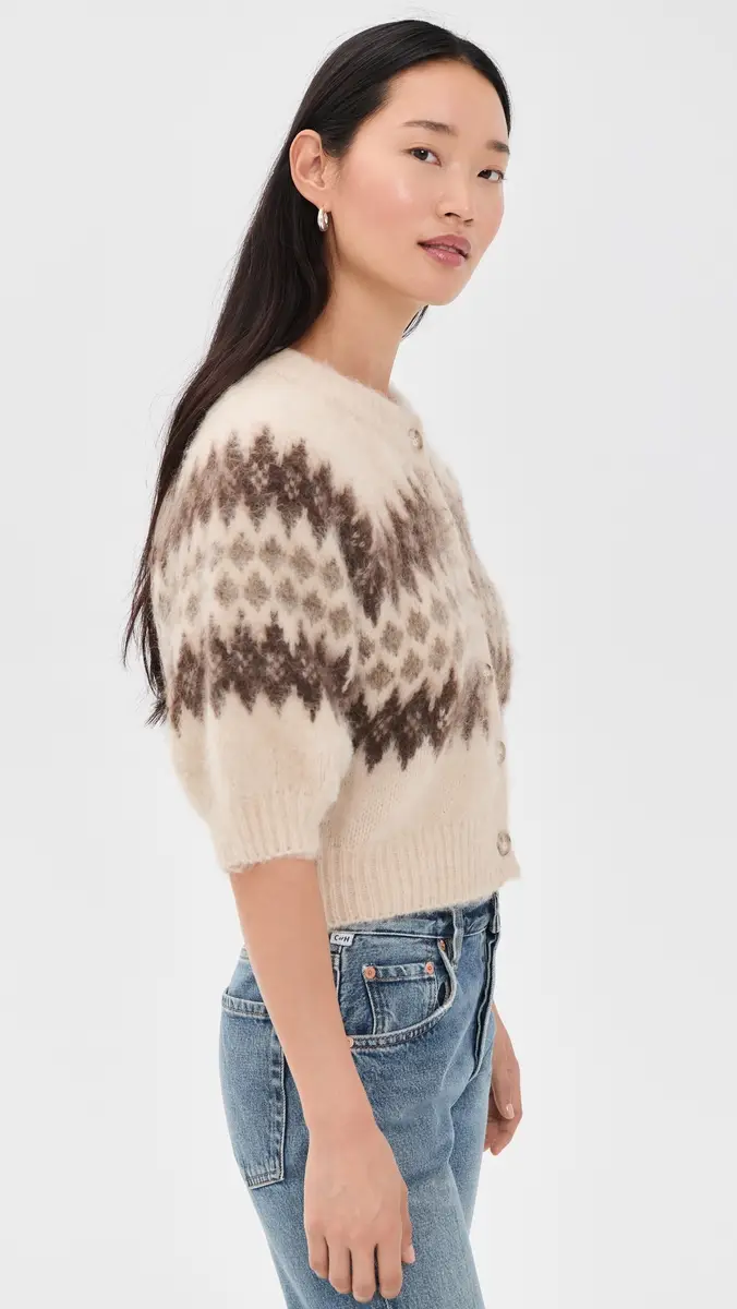 Citizens of Humanity Molly Fair Isle Cardigan | Thumbnail 4