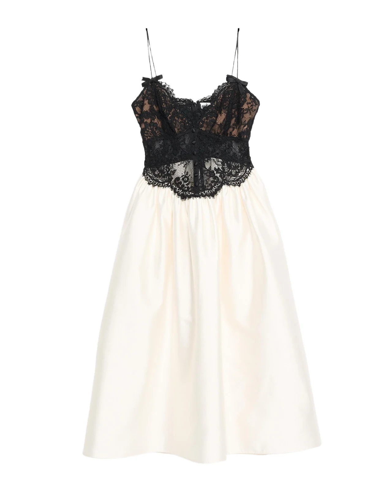 Taffeta Lace Midi Dress Taffeta Lace Midi Dress