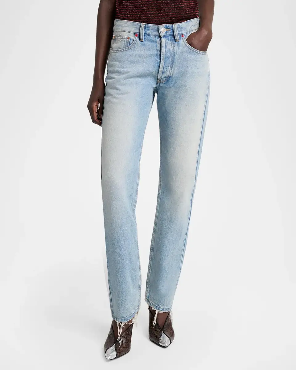 Isabel Marant Daya Straight-Leg Jeans | Thumbnail 4 Isabel Marant Daya Straight-Leg Jeans | Thumbnail 4