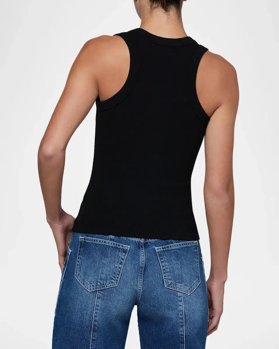 L'Agence Shania Racerback Tank Top | Thumbnail 3