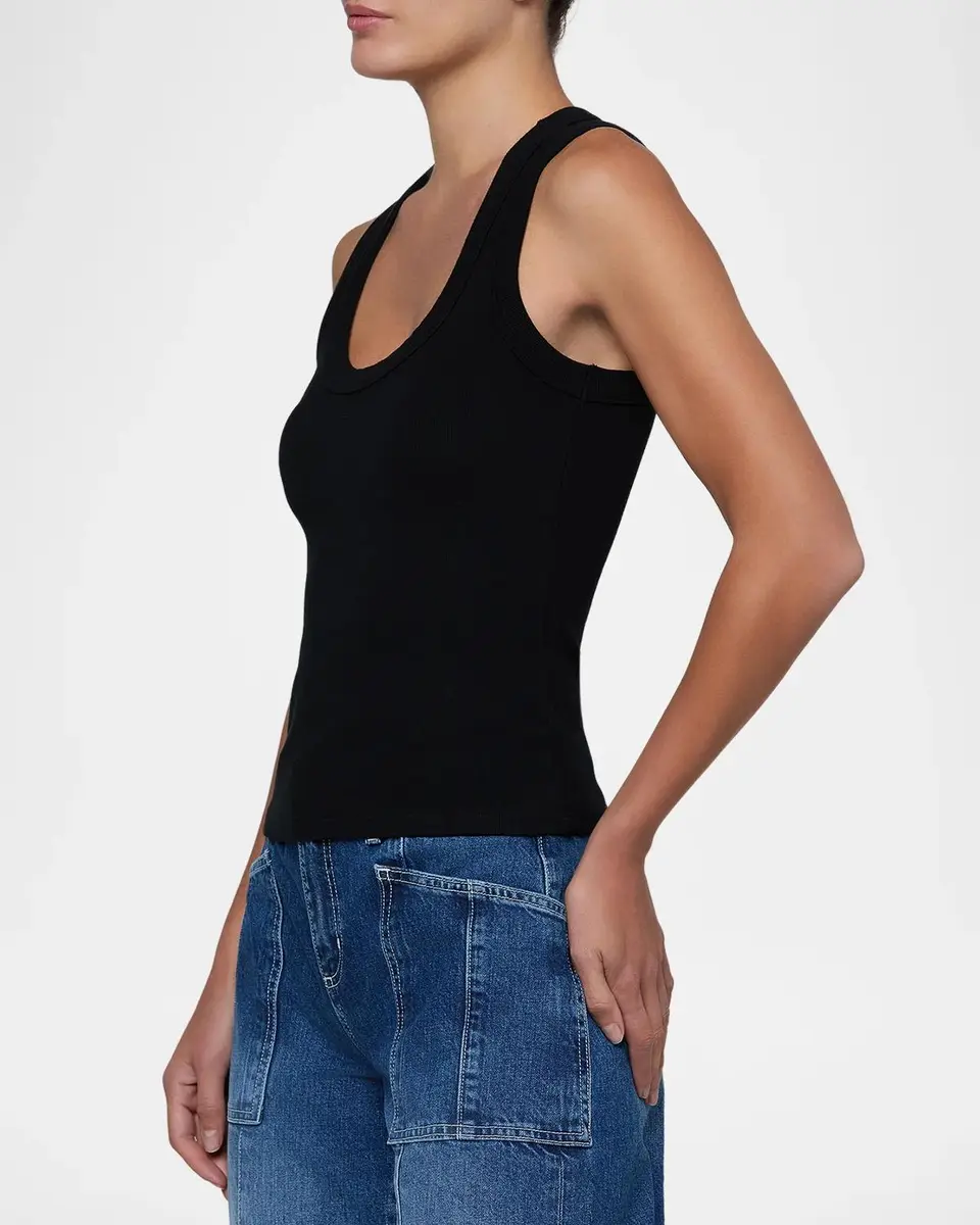 L'Agence Shania Racerback Tank Top | Thumbnail 5