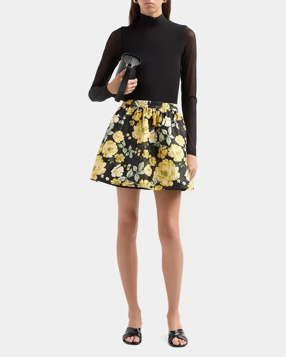 Alice + Olivia Chara Turtleneck Mini Dress | Thumbnail 2 Alice + Olivia Chara Turtleneck Mini Dress | Thumbnail 2