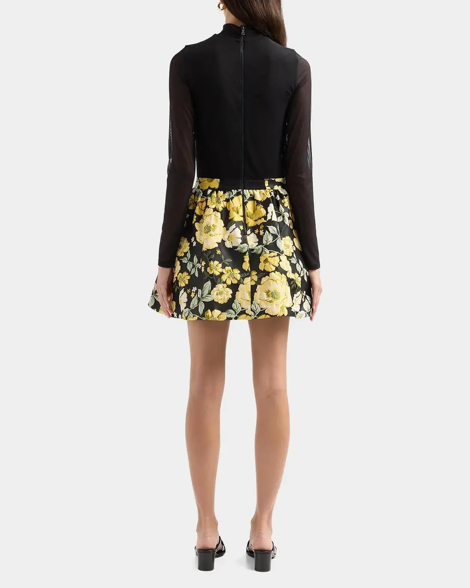 Alice + Olivia Chara Turtleneck Mini Dress | Thumbnail 3 Alice + Olivia Chara Turtleneck Mini Dress | Thumbnail 3